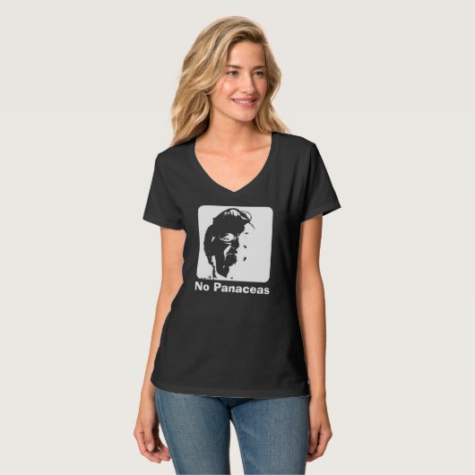 "No Panaceas" Tシャツ (正面フル)