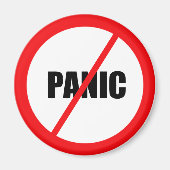 No Panic Magnet マグネット (正面)