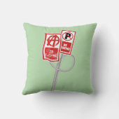 No parking anarchy sign クッション (裏面)