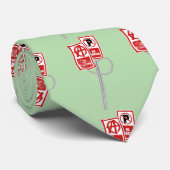 No parking anarchy sign ネクタイ (ロール)