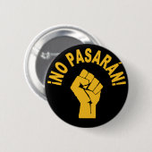 ¡No Pasaran! 彼らは通さない デモボタン 缶バッジ (正面&裏面)