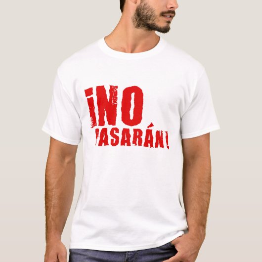 no pasaran tシャツ (正面)