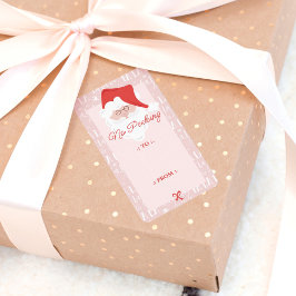 No Peeking Fa La La Santa Clausから ラベル