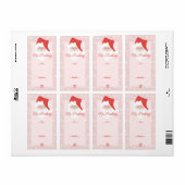 No Peeking Fa La La Santa Clausから ラベル (フルシート)