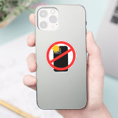 No Phone Photography – プライバシーを尊重 シール (スマートフォン)