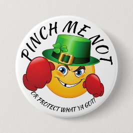 No Pinching St. Patrick's Dayボタン 缶バッジ