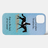 No Place I'D Be – 馬乗り Case-Mate iPhoneケース (裏面 (横))