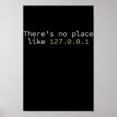 No Place Like 127.0.0.1 Programmierer ポスター (正面)