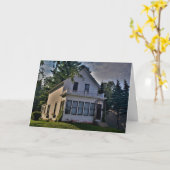 "No Place Like Home"誕生日カード カード (黄色い花)