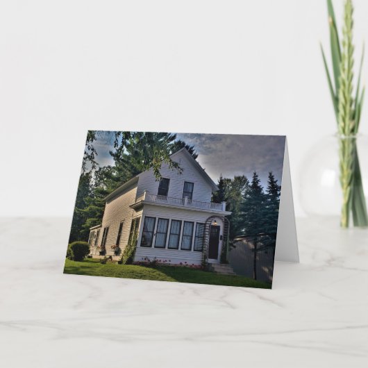 "No Place Like Home"誕生日カード カード (正面)