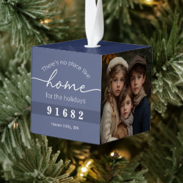 No Place Like Home for the Holidays写真 キューブオーナメント