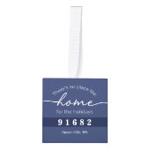 No Place Like Home for the Holidays写真 キューブオーナメント (正面)