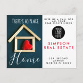 NO place like home referrals announcement 案内ポストカード (正面)