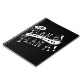 No Plan B Not Even Plan A ノートブック (左側)