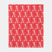 No Plan B Not Even Plan A フリースブランケット (正面)