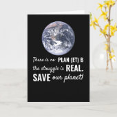 No Plan(et) B、気候変動 カード (黄色い花)