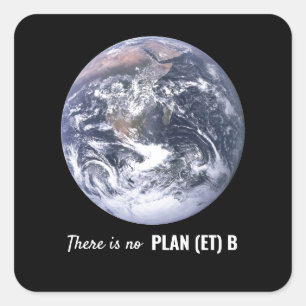 No Plan(et) B、気候変動 スクエアシール