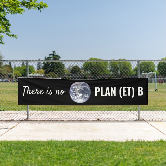No Plan(et) B、気候変動 横断幕 (インサイチュ)