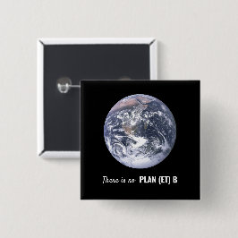 No Plan(et) B、気候変動 缶バッジ