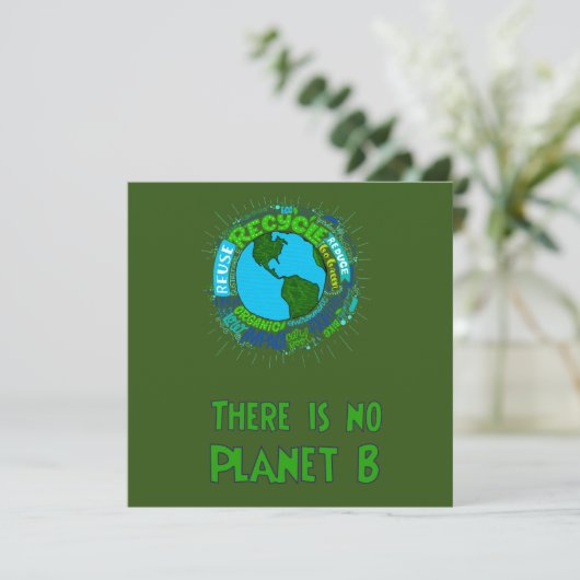 no Planet B 招待状 (スタンド正面)