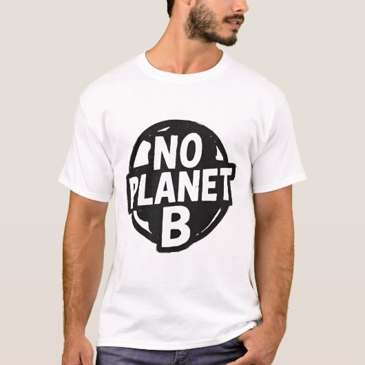 No Planet B Tシャツ (正面)