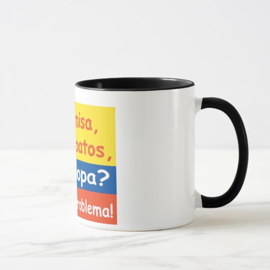 No Ploblem coffee mug! マグカップ (右)