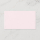 No podemos esperar mas Lindo oso Rosa Baby shower エンクロージャーカード (裏面)