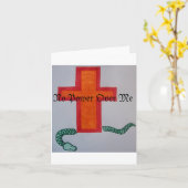 No Power Over Meノートカード カード (黄色い花)