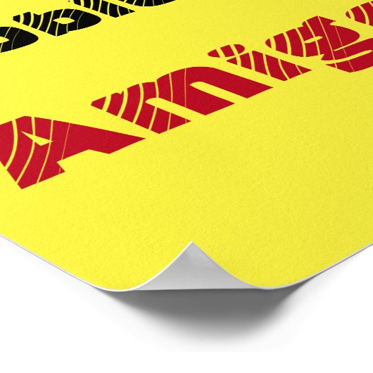 No Problemoアミゴスペインのことわざ ポスター (角)