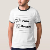 No Rain Edit Tシャツ (正面)