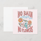 No Rain No Flower - 感動的フローラ (正面/裏面)