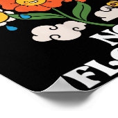 No Rain No Flowers _ Rainbow Nature _ Motivation  ポスター (角)