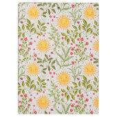 No rain no flowers watering can with flowers クリップボード (裏面)