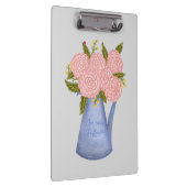 No rain no flowers watering can with flowers クリップボード (右)
