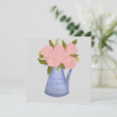 No rain no flowers watering can with flowers シーズンカード (スタンド正面)