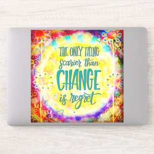 No re後悔Bohoフローラカラフル花 シール