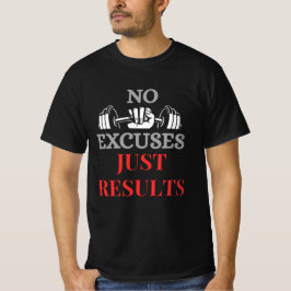 No Reason Just Results-やる気を起こさせるGym TシャツG Tシャツ