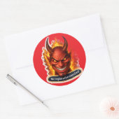 No registration required ラウンドシール (封筒)