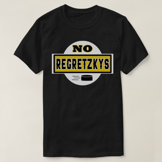 No Regretzkys - LetterKenny Fan Art Sticker Tシャツ (デザイン正面)