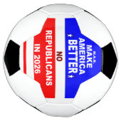 "NO Republicans" サッカーボール (回転)