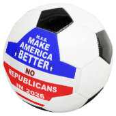 "NO Republicans" サッカーボール (3/4)