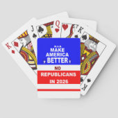 "NO Republicans" トランプ (裏面)