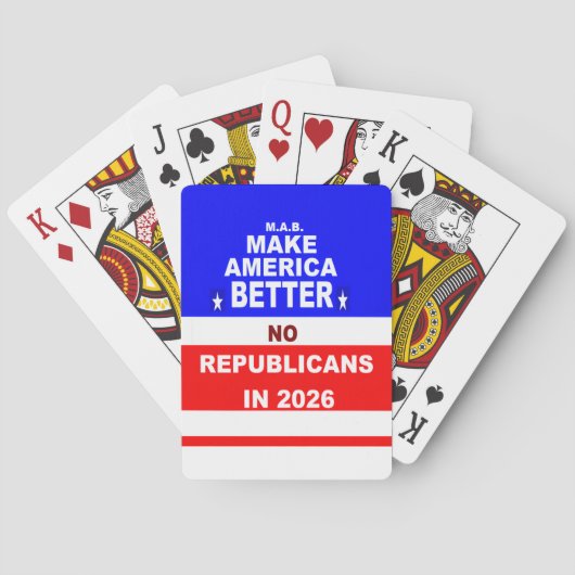 "NO Republicans" トランプ (裏面)