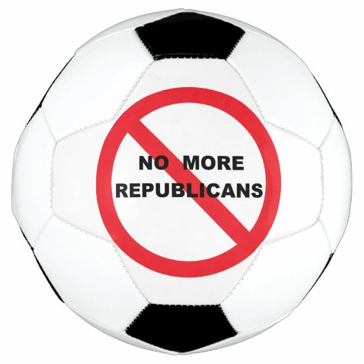 "NO REPUGS" サッカーボール (正面)