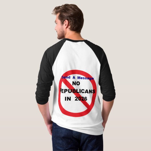"NO REPUGS" Tシャツ (裏面フル)