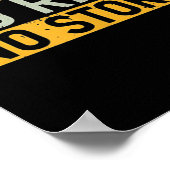 No Risk No Story. Motivation Quotes Clothing ポスター (角)