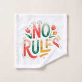No Rules バスタオルセット (ウォッシュタオル)