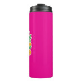 No Rules Just Vibes – ネオングラデーションかわいい – パンクTy タンブラー (正面)