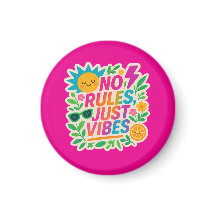 No Rules Just Vibes – ネオングラデーションかわいい – パンクTy