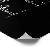 No Running Today Funny Marathon Runner Athlete Men ポスター (角)